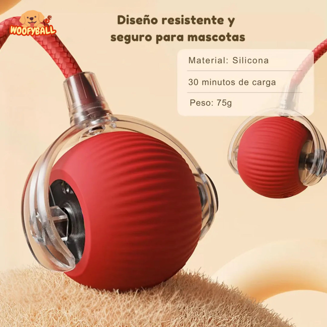 Pelota Interactiva Para Mascotas