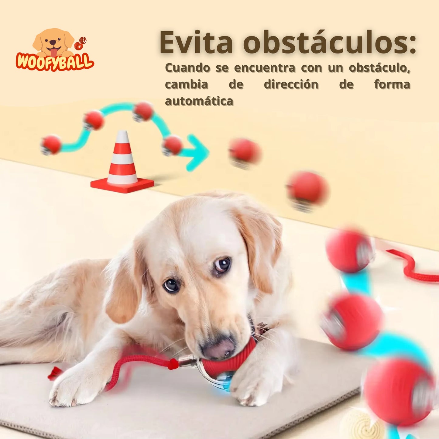 Pelota Interactiva Para Mascotas